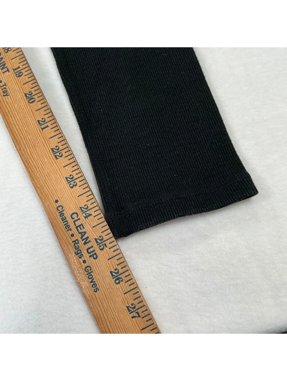 Motion by Coalition Black High Rise Ribbed Panel‎ Athletic Leggings Size Small